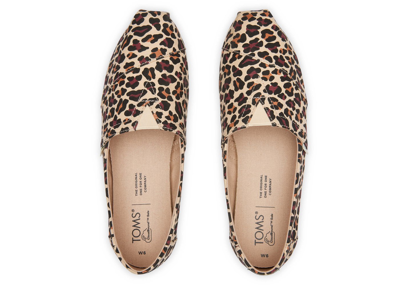 Toms Alpargata Leopard Espadrille Beige - Womens - 84975-SMHF